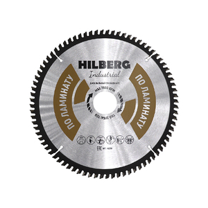 Диск пильный по ламинату HILBERG INDUSTRIAL 80T