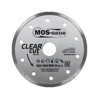 Диск алмазный 115х22.23х1.6х5мм 1A1R Clear Cut (чистый рез) "MOS-DISTAR"