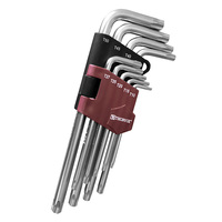 Ключи торцевые TORX  9шт. Т10-Т50 THORVIK TK9S