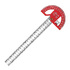 Линейка VERTEXTOOLS разметочная 7 в 1 3046-5