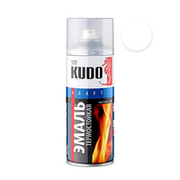 Эмаль термостойкая KU-5003 белая (0,52л) KUDO