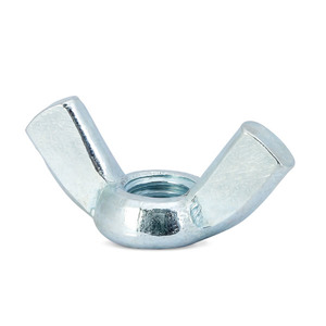 Гайка-барашек М 8 Zn (цинк) DIN315 (ГОСТ 3032-76) - картинка 1