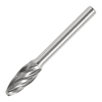 Борфреза форма H 12*32*77мм хв.6мм ALU (по алюминию) ТМ ПрофОснастка № 970