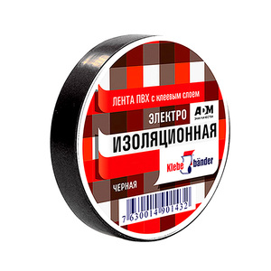Изолента KLEBEBANDER черная