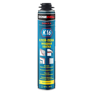 Пена-клей DONEWELL K16 DPP10B16SBHT