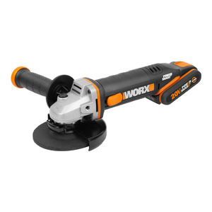 УШМ WORX WX803 125мм 20В. 2.0Ач. + 4.0Ач. кейс. - картинка 1