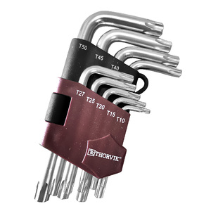 Набор ключей TORX THORVIK короткие TKS9S