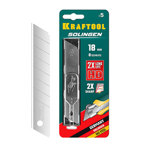 Лезвия KRAFTOOL SOLINGEN 09605-18-S5