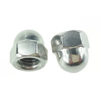 Гайка колпачковая М 4 Zn (цинк) DIN1587