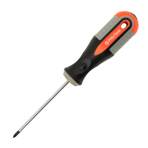 Отвертка крестовая РН 0х 75мм OMBRA ROUND GRIP 751075